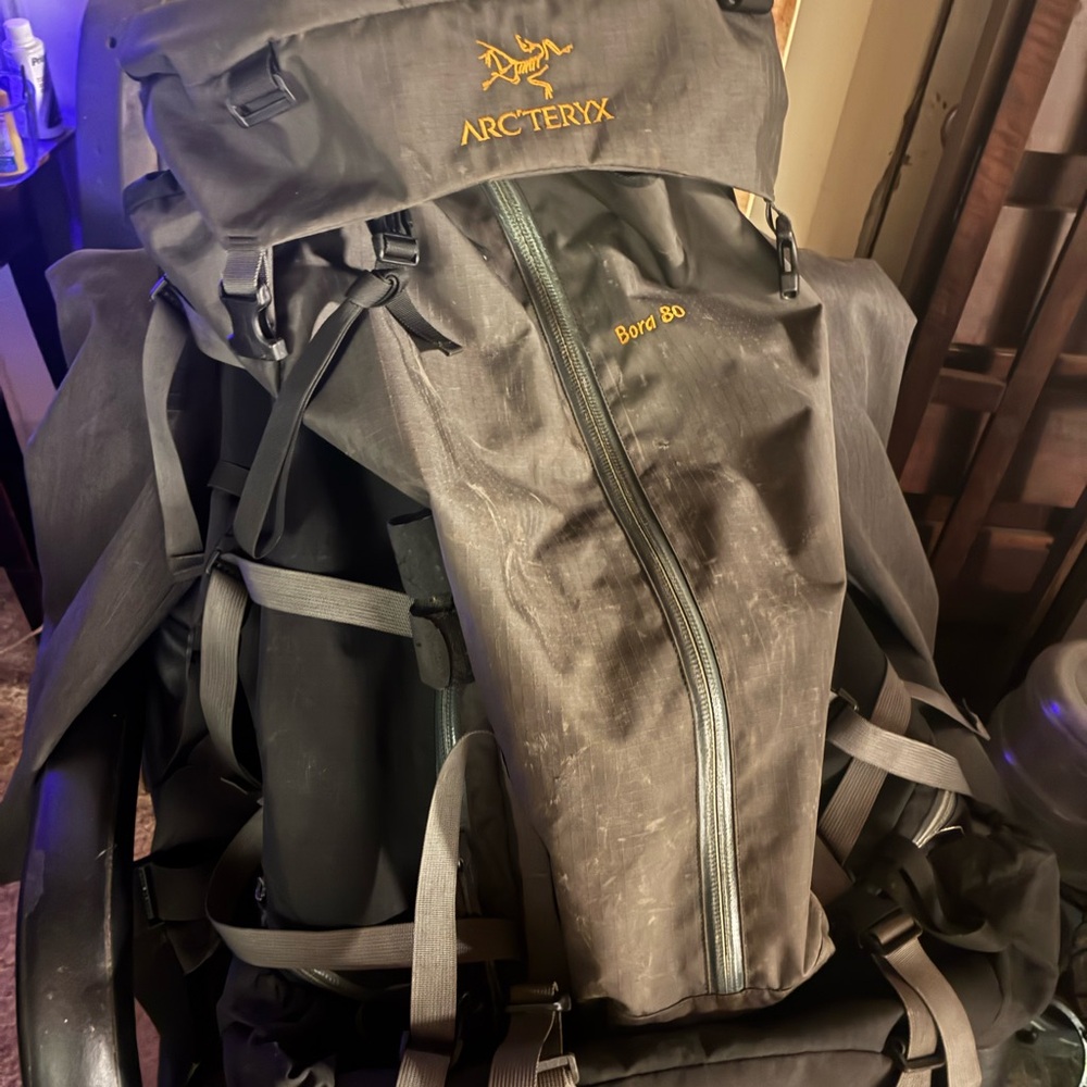 Arc'teryx Bora 80 Black Backpack